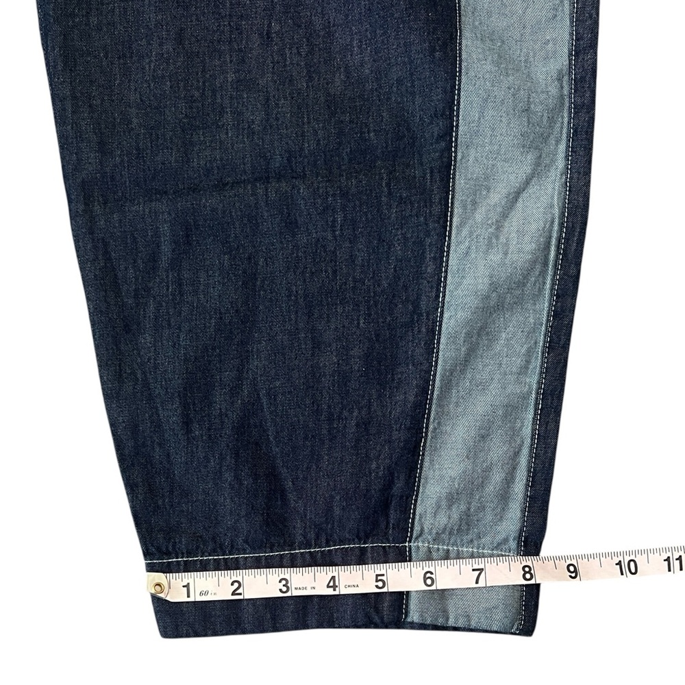NWT SKFK Aralar GOTS Raw Denim Lightweight Blue High Waist Pants EU 38 | US 6 - Picture 12 of 14